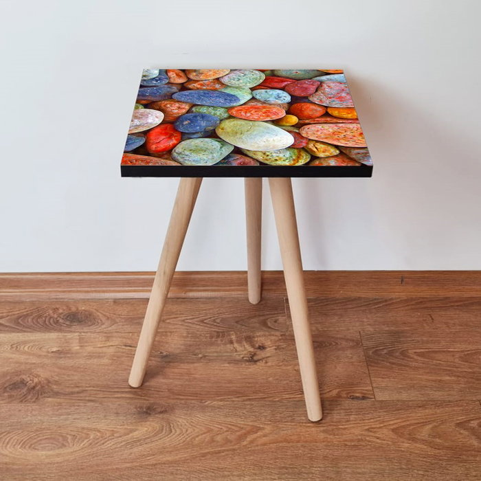 Hanah Home Mesa Auxiliar Shp17 Multicolor Hanah Home Mesa Auxiliar Shp17 Multicolor